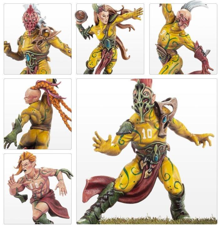 Produktbild Games Workshop Blood Bowl - The Athelorn Avengers - Wood Elf Blood Bowl Team (Kunststoff)