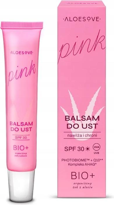 Produktbild Aloesove Rosa Lippenbalsam Regenerierend und schützend Spf 30 15 Ml (Lippenbalsam, 15 ml)