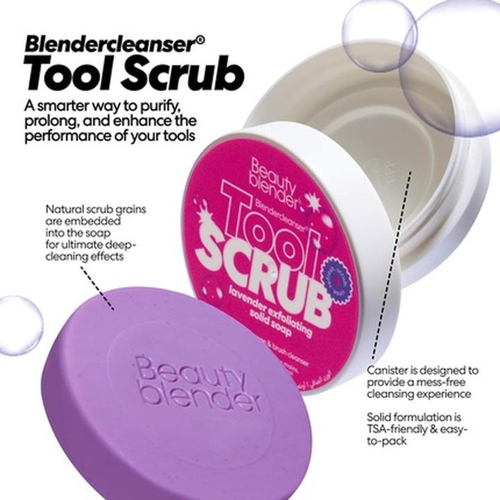 Actual product image Beautyblender Blendercleanser Solid Lavender