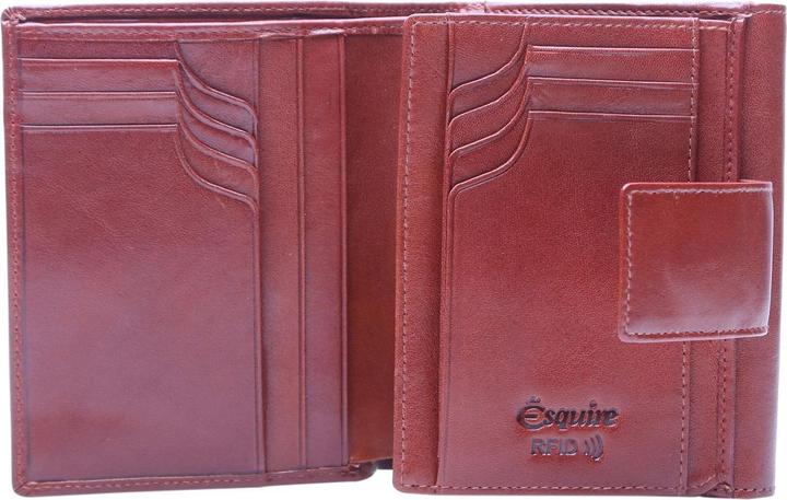 Immagine prodotto Esquire Portafoglio Toscana in pelle con protezione RFID 12 cm
