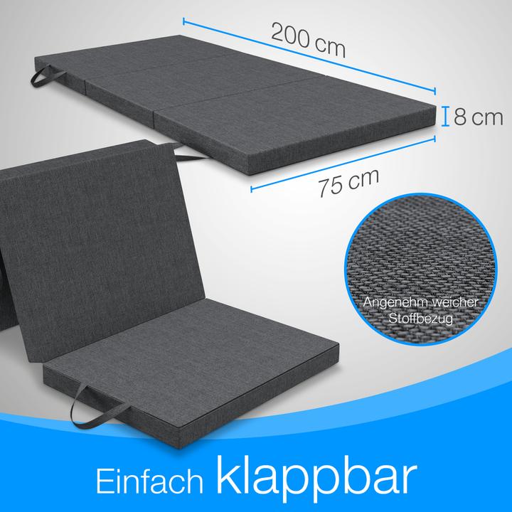 Image du produit Bestschlaf Matelas pour invités (75 x 200 cm, Noyau de mousse)