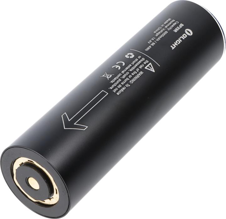 Actual product image Olight Battery X9R with protective cover