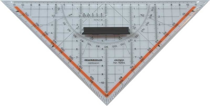 Produktbild Rumold Technisches Zeichendreieck (220 mm)