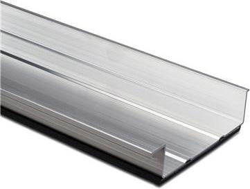 Actual product image Novotegra Ballast base with pre-mounted EPDM protective layer 530 mm is mounted on the base rail profi