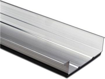 Produktbild Novotegra Schottersockel mit vormontierter EPDM-Schutzschicht 530 mm wird auf das Basisschienenprofi