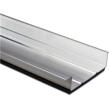 Novotegra Schottersockel mit vormontierter EPDM-Schutzschicht 530 mm wird auf das Basisschienenprofi, Zubehör Luftbehand...