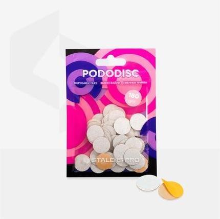 Staples Refills PODODISC PRO S 15mm White 180 Grit