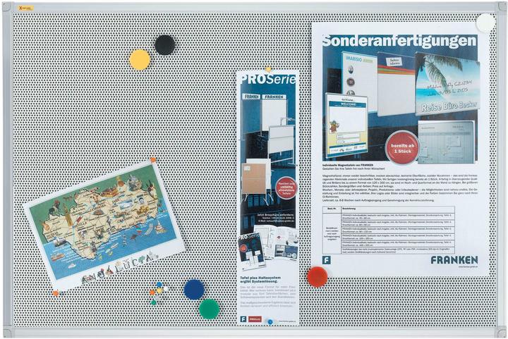 Immagine prodotto Franken Bacheca X-tra!Line tessile con griglia metallica (Lavagna, 90 x 60 cm)