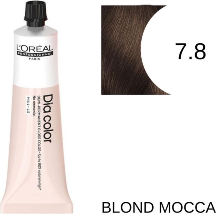 Image du produit L'Oréal Paris Loreal DIA Color 7,8 Blond moyen Moka 60 ml (7.8, Blond moyen moka)
