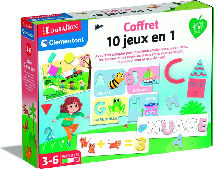 Produktbild Clementoni 10 Educational Games (Französisch)