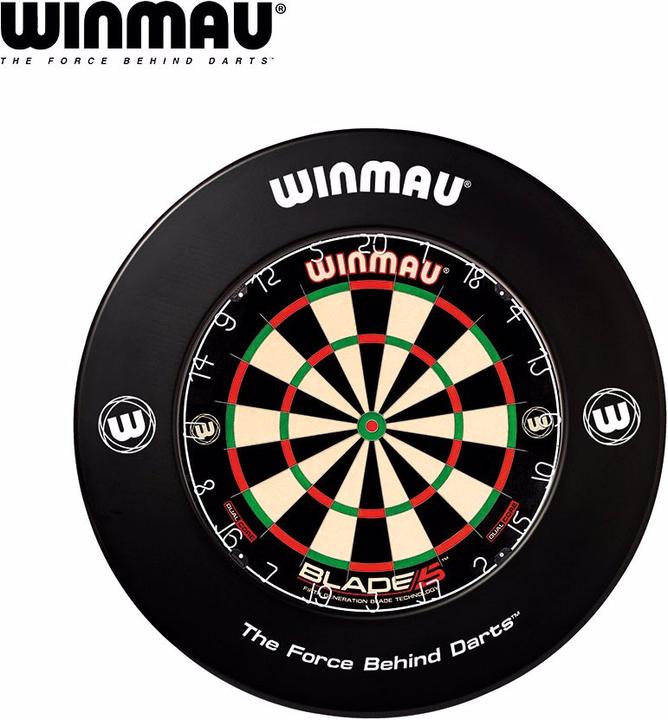 Produktbild Winmau Dartboard Set Blade 5 Dual Core + Catchring schwarz