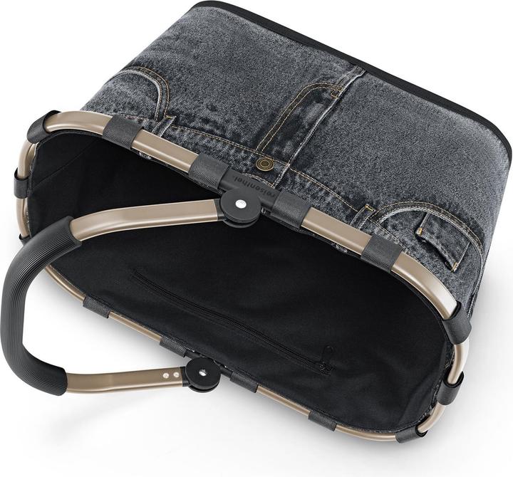 Actual product image reisenthel Shopping Basket Carrybag Jeans Dark Grey