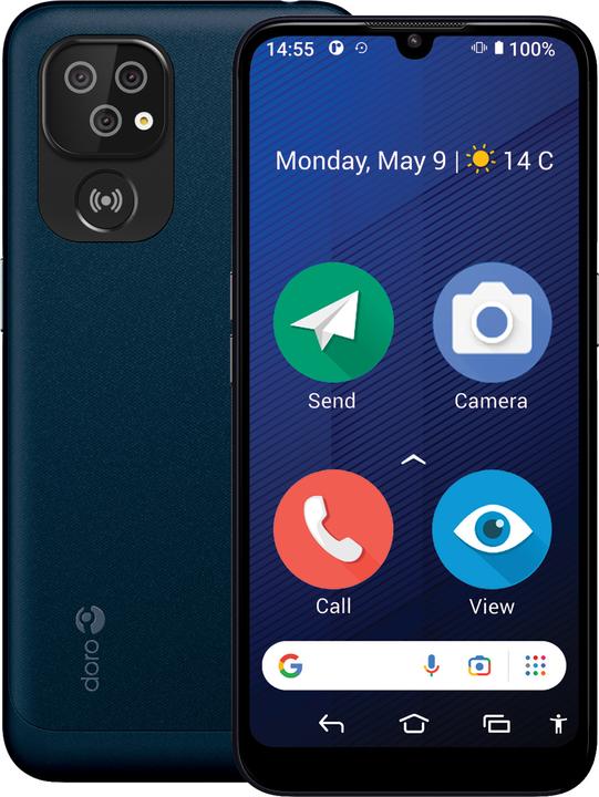 Immagine prodotto Doro 8210 (64 GB, Blu scuro, 6.10", Doppia SIM, 4G)