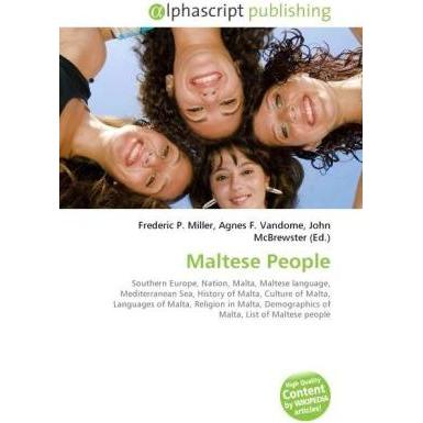 Maltese People, Fachbücher von Agnes F. Vandome, Frederic P. Miller, John McBrewster