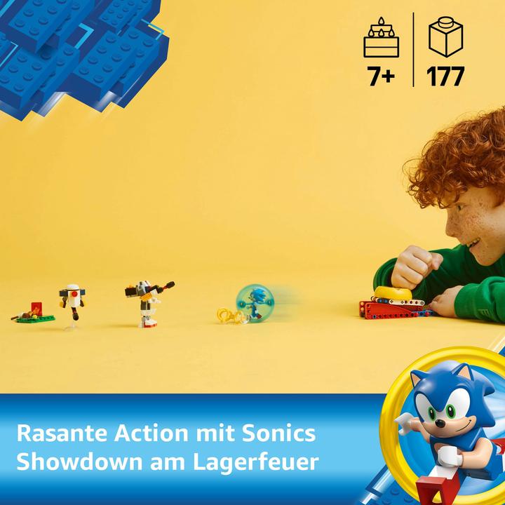 Produktbild LEGO Sonics Showdown am Lagerfeuer (77001, LEGO Sonic)