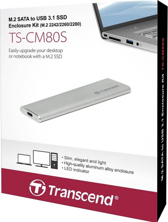 Actual product image Transcend SSD Conversion Kit (M.2 2242, M.2 2260, M.2 2280)