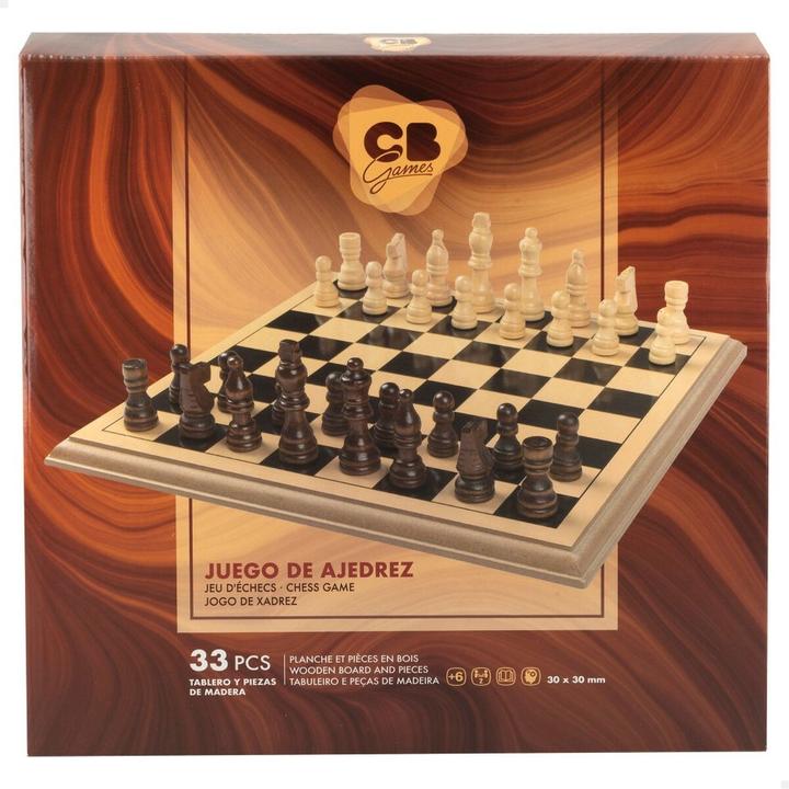 Image du produit CB Games Schach Holz (4 Stück)