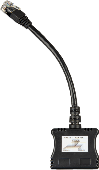 Actual product image Victron Energy RJ45 splitter ASS030065510 adapter cable (Solar connector)