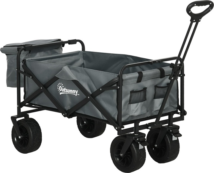 Immagine prodotto Outsunny Carrello a mano con borsa frigo