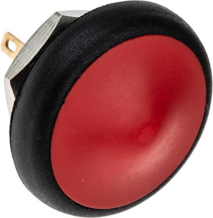 Actual product image APEM Mom Pushbutton Switch Red To Screw-Ip67