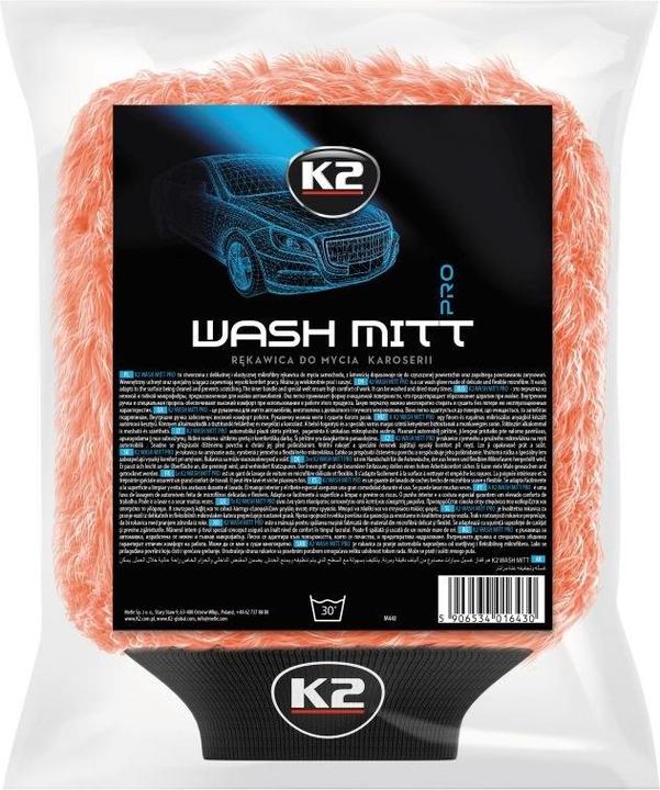 Produktbild K2 WASH MITT - Waschhandschuh aus feiner Mikrofaser