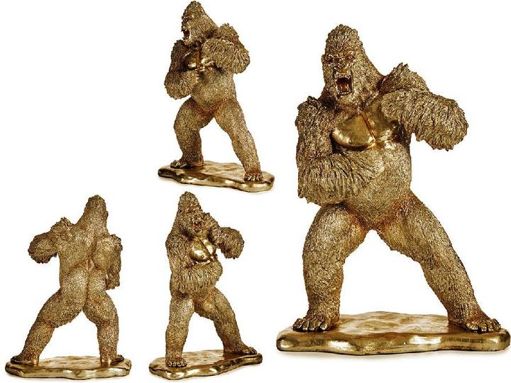 Immagine prodotto Giftdecor gorilla arrabbiato dorato