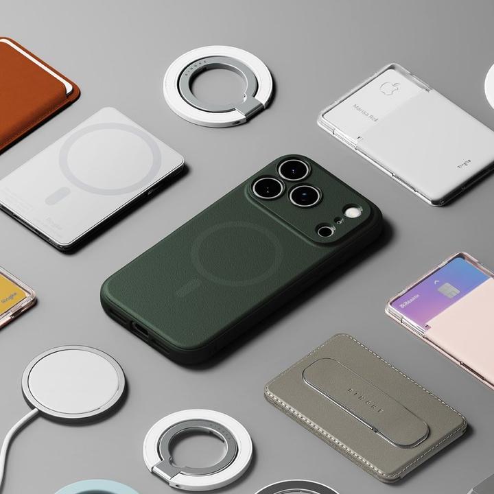 Produktbild Ringke Onyx Magnetic MagSafe Case für iPhone 17 Pro - Grün (Apple iPhone 17 Pro)