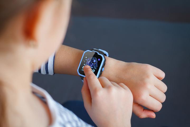 Produktbild ZTE Kinderuhr K1 PRO LTE Smartwatch für Kinder (Blau) (4G)