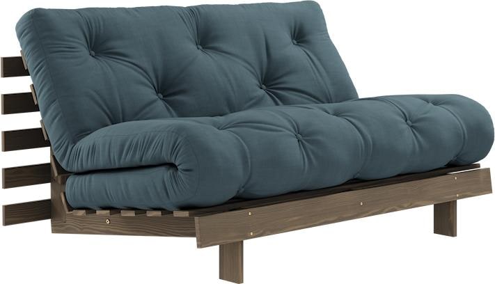 106 Carob Brown lacquered, 757 Petrol Blue