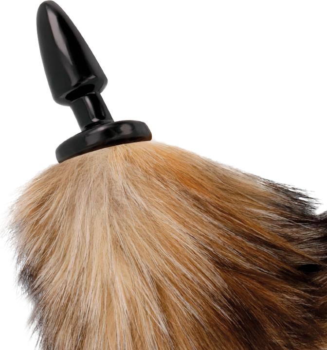 Image du produit Darkness Plug anal en silicone avec queue