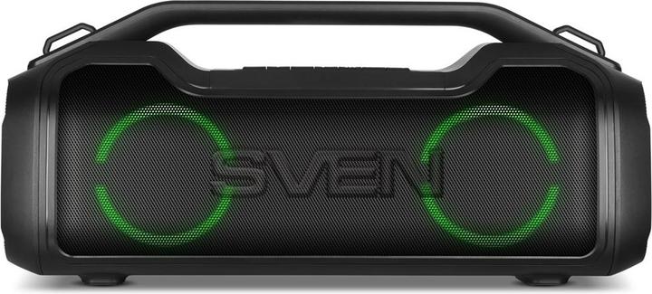 Image du produit Sven PS-390, juodas, power output (RMS), Atsparus vandeniui (IPx5), TWS, Bluetooth, Micro SD (10 h, Alimentation via port USB)