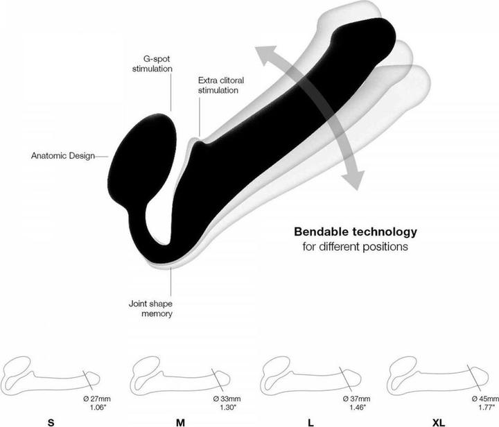 Produktbild Strap-on-me Bendable Strap-on