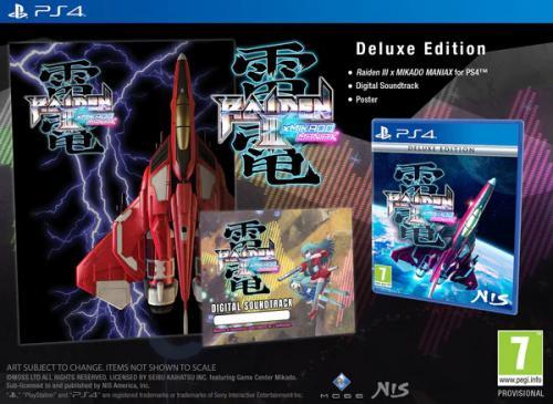 Actual product image NIS Raiden III x MIKADO MANIAX Deluxe Edition (PS4, IT)