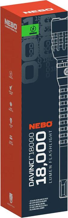Actual product image Nebo DAVINCI 18000 LED-Taschenlampe (18000 lm)