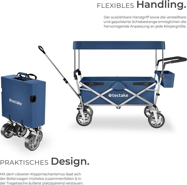 Actual product image tectake Nico Collapsible Handcart