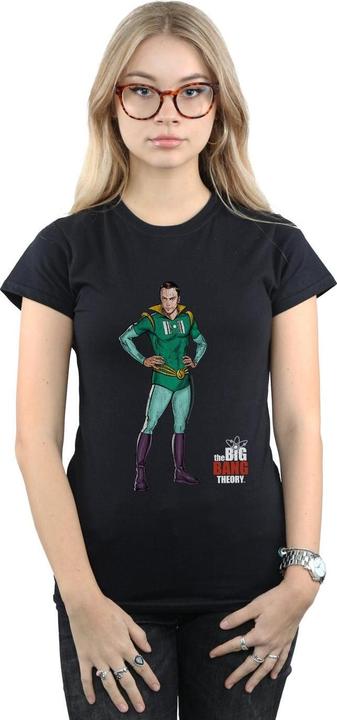 Image du produit Dam - T-shirt SHELDON SUPERHERO - Femme (L)