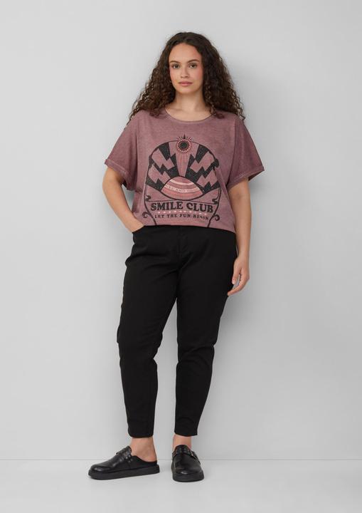 Immagine prodotto S.Oliver T-Shirt Gewaschenes T-Shirt mit Frontprint (44)