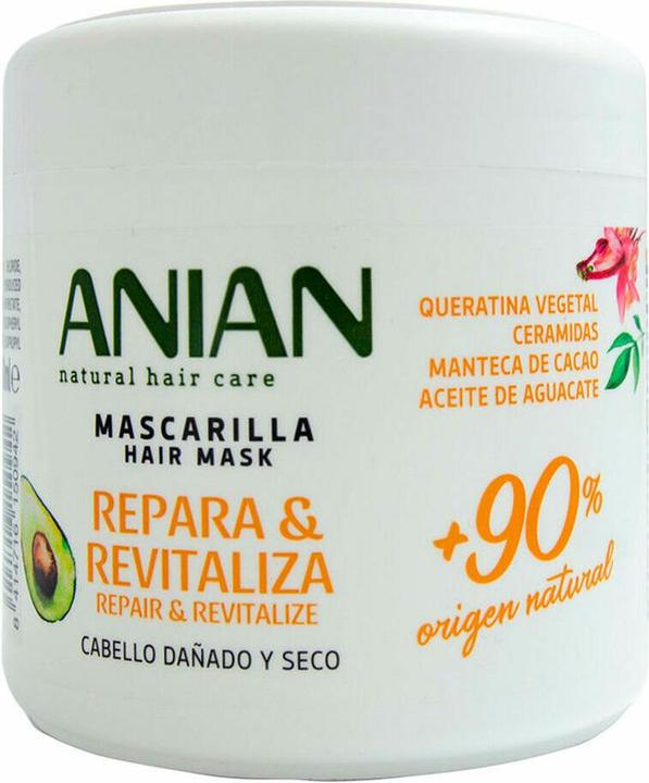 Actual product image Anian Repara y Revitaliza Mascarilla Queratina Vegetal 350ml (350 ml)