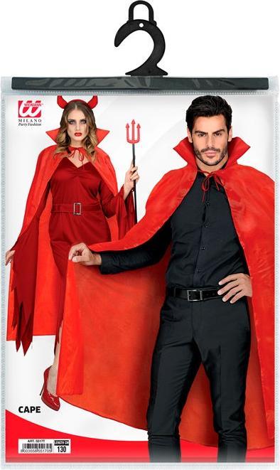 Actual product image Widmann Red cape deluxe 130 cm