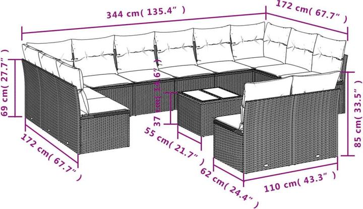 Produktbild vidaXL Alianna