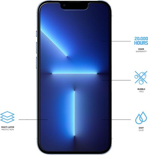 Actual product image Eiger Mountain H.I.T (1 pcs., Apple iPhone 13 Pro Max, Apple iPhone 14 Plus)