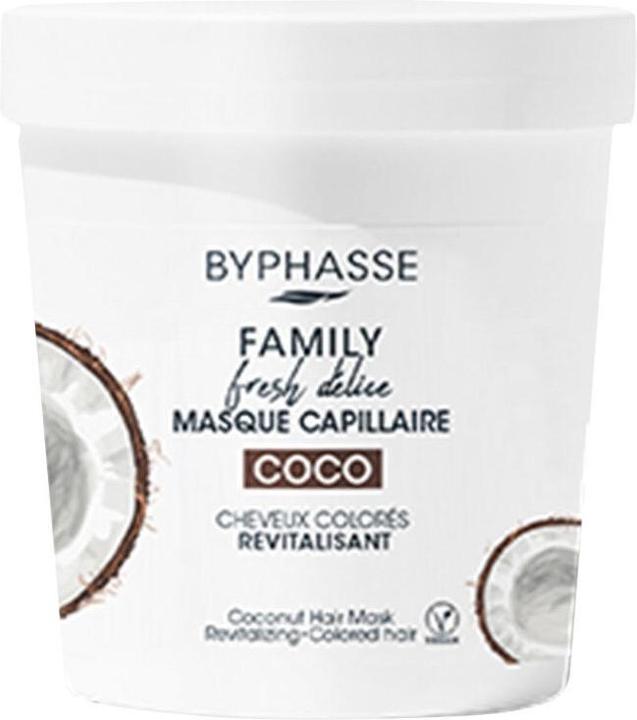 Actual product image Byphasse FAMILY FRESH DELICE mascarilla cabello coloreado 250 ml (250 ml)