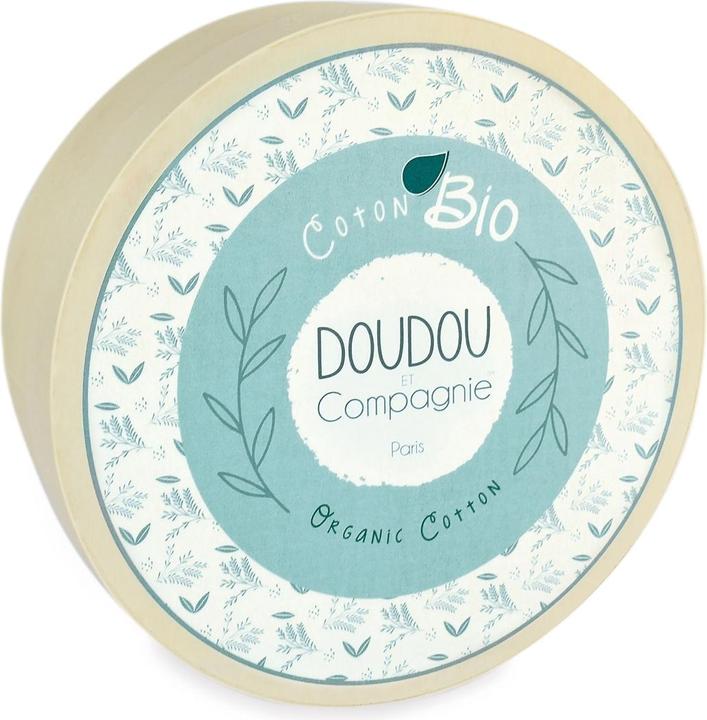 Image du produit Doudou et Compagnie Lapin bio avec doudou,rose 22cm