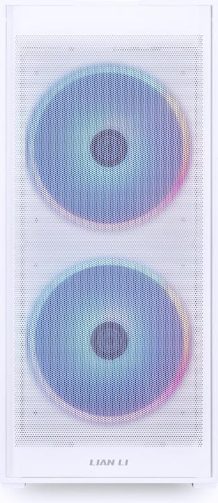 Produktbild Lian-Li Boitier Moyen Tour ATX Lancool 206 avec panneau vitré (Blanc) (ATX, mATX, Mini-ITX)