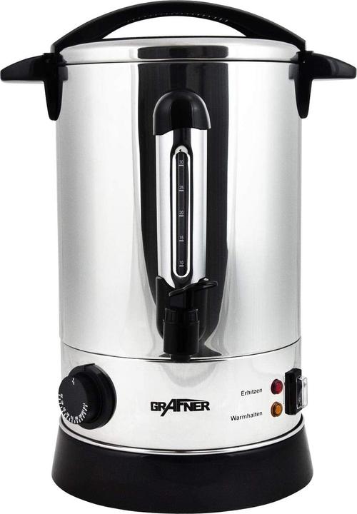Productafbeelding Grafner XL Hete Dranken Machine Glühwein Maker 1500 Watt 8,8 Liter HG10741 (8.80 l)