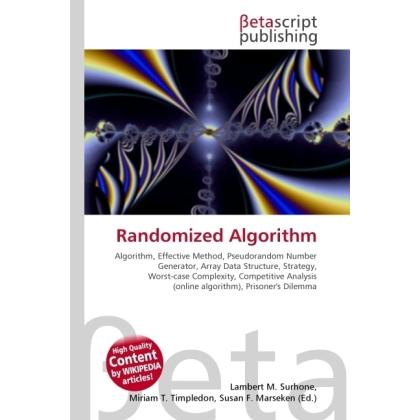 Randomized Algorithm, Fachbücher von Lambert M. Surhone, Miriam T. Timpledon, Susan F. Marseken