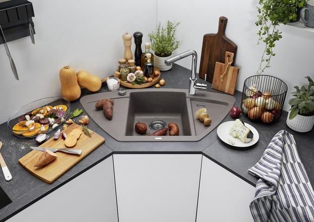 Image du produit Blanco ZIA 9 E (Evier encastré, 93 cm, 51 cm)
