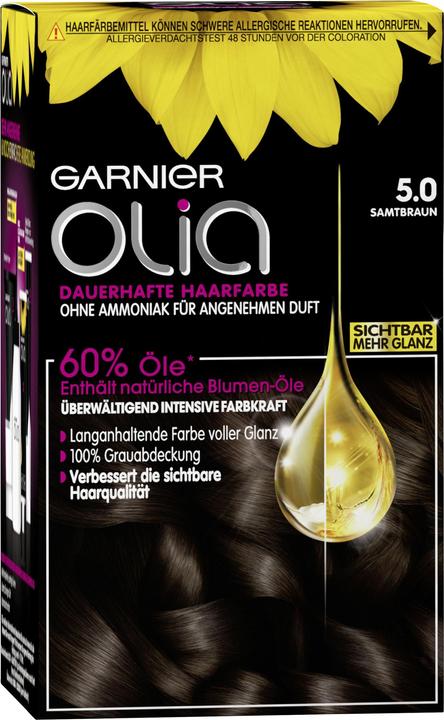Actual product image Garnier Velvet brown 5.0 (Velvet brown 5.0)