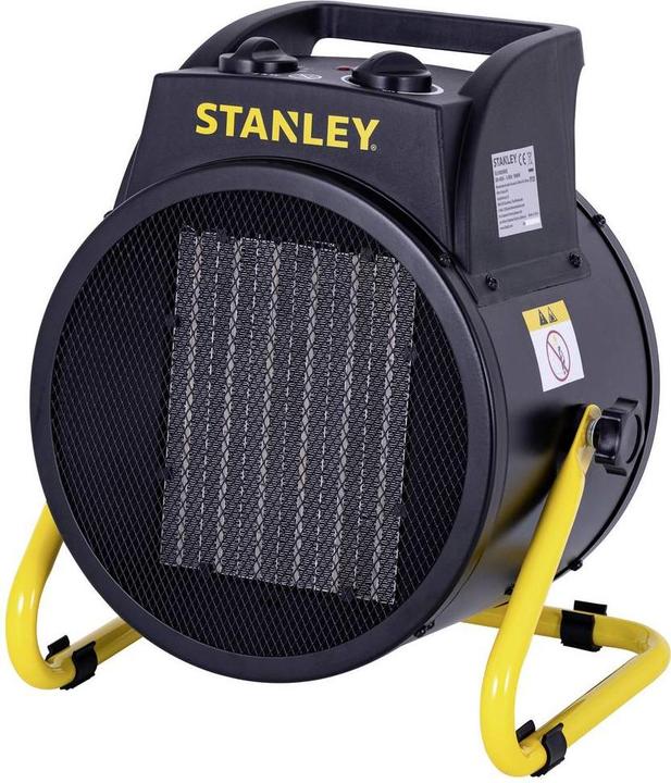 Produktbild Stanley SXJH005000E Heizgerät 5000W 30 m² Schwarz/Gelb (SXJH005000E) (5000 W)