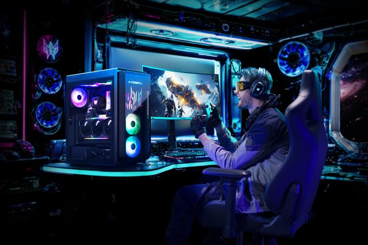 Actual product image Acer Predator Orion 7000 PO7-660 IU9K85914 gaming pc (64 GB, 2000 GB, GeForce RTX 5090)